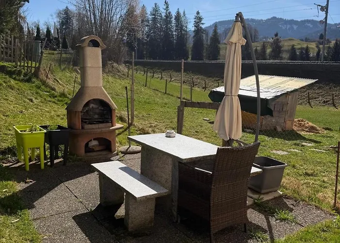 Moderne 3-Zimmer-Ferienwohnung Im Toggenburg Krummenau foto